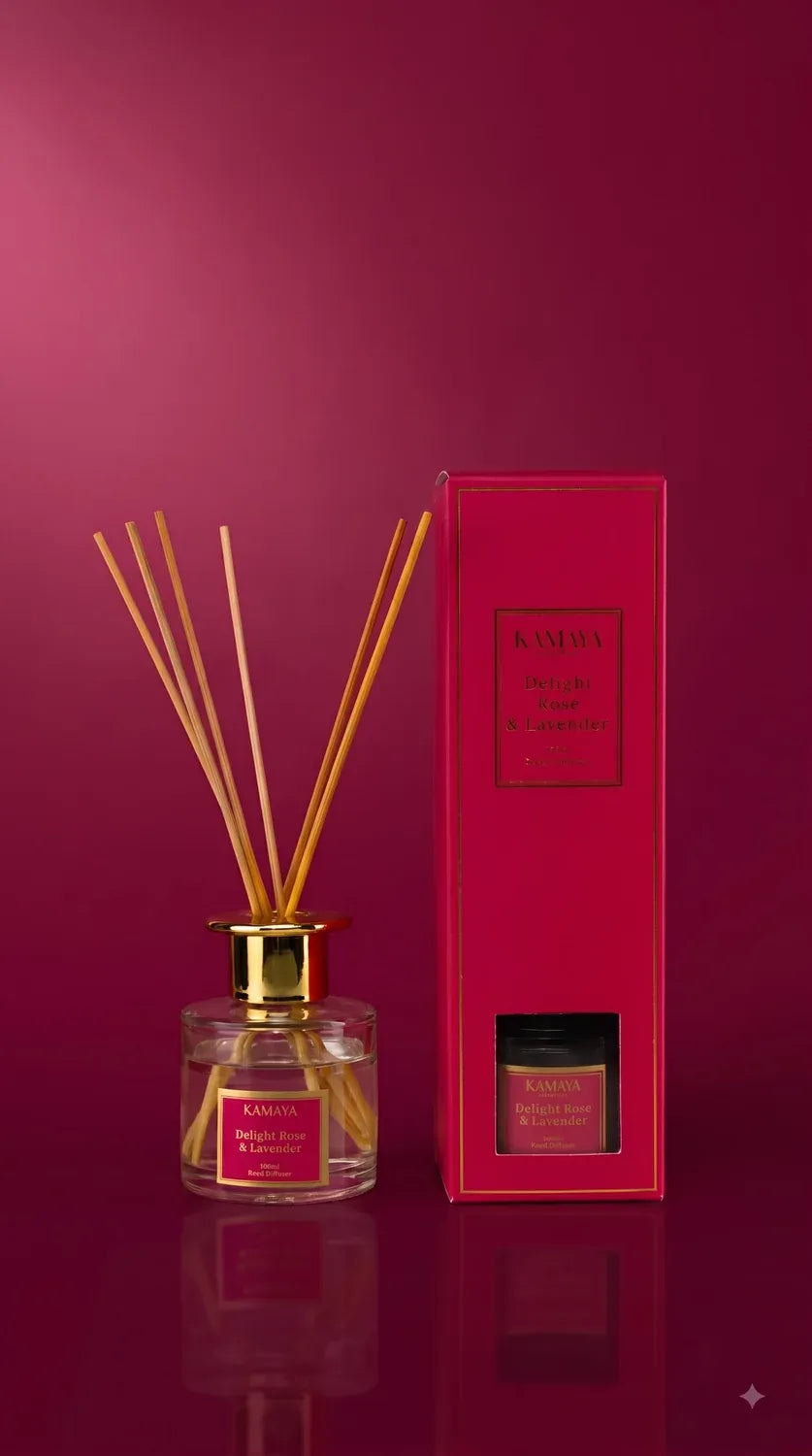 Delight Rose & Lavender Reed Diffuser — studio