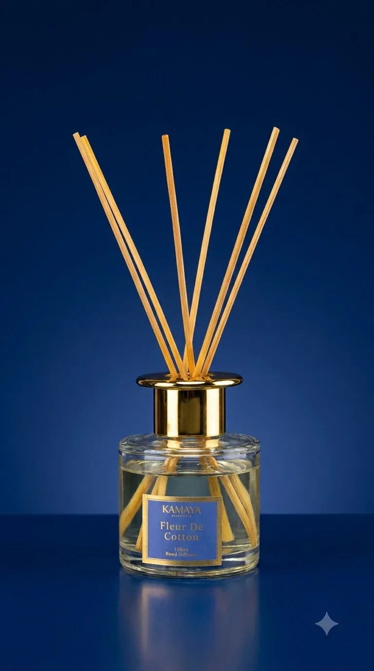 Fleur de Cotton Reed Diffuser — studio