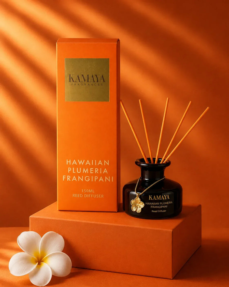 Hawaiian Plumeria Frangipani Reed Diffuser — studio