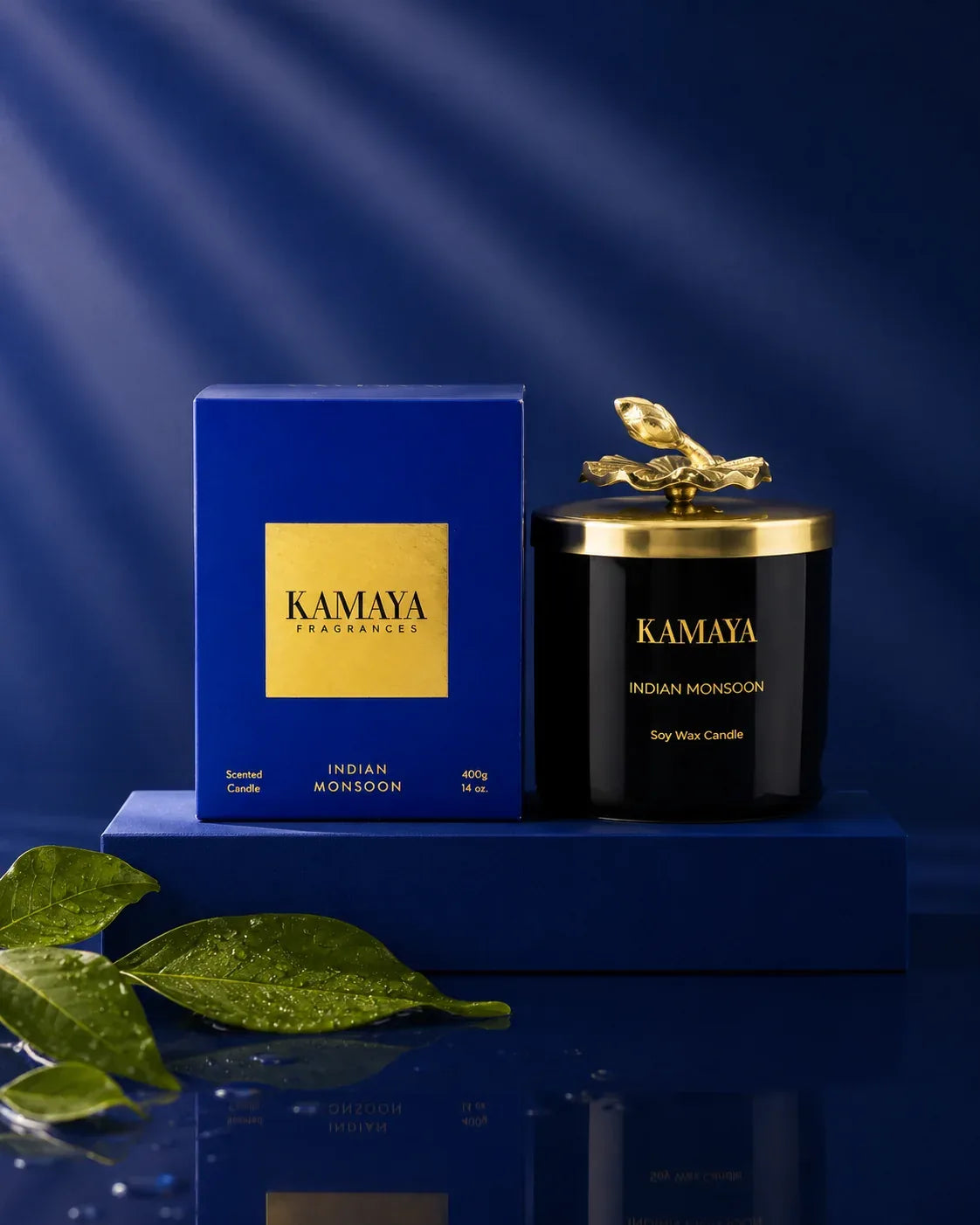 Indian Monsoon Scented Candle — studio