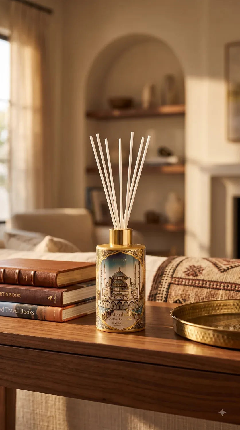 Istanbul Reed Diffuser — styled at home