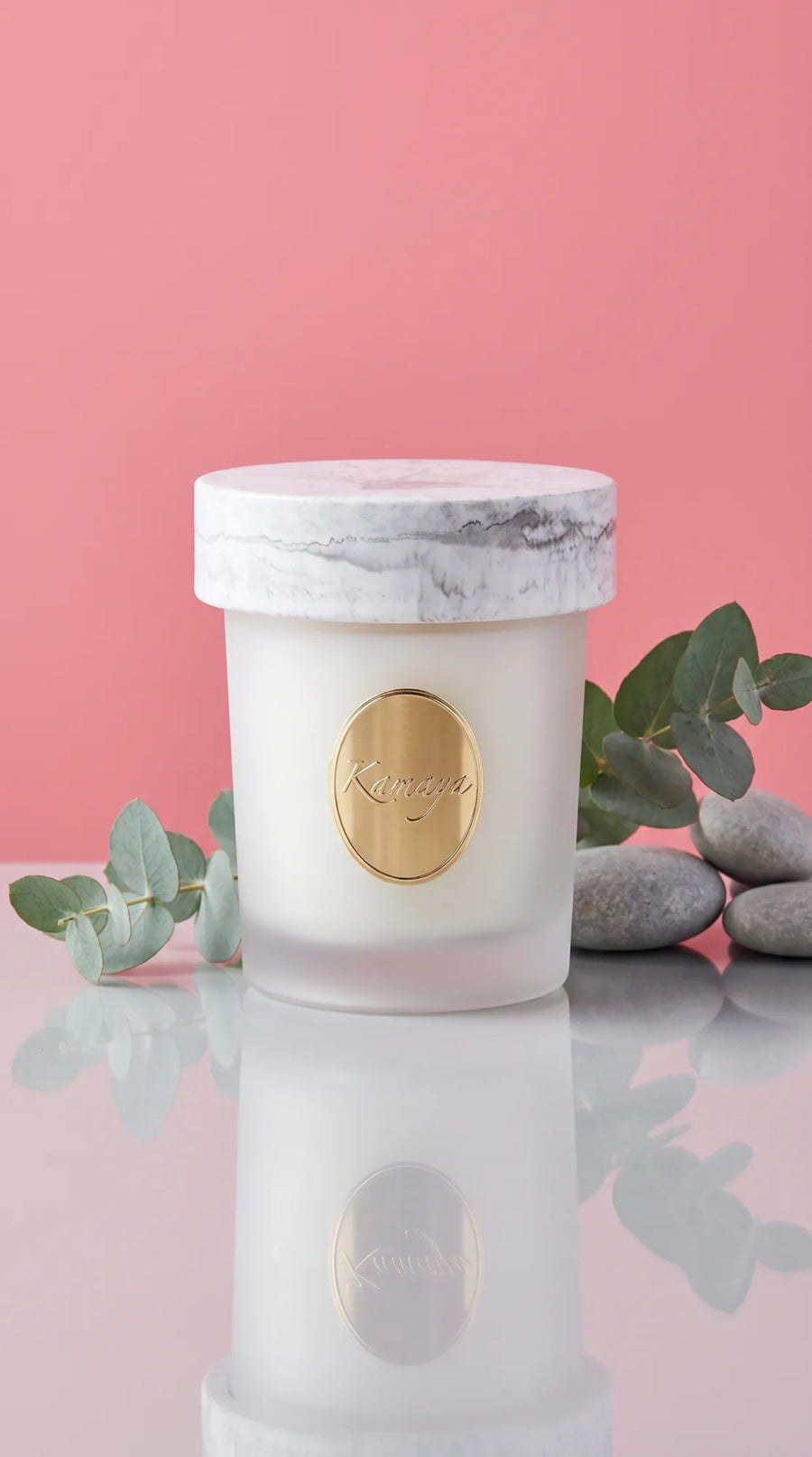 Marbre Blanc Scented Candle — studio