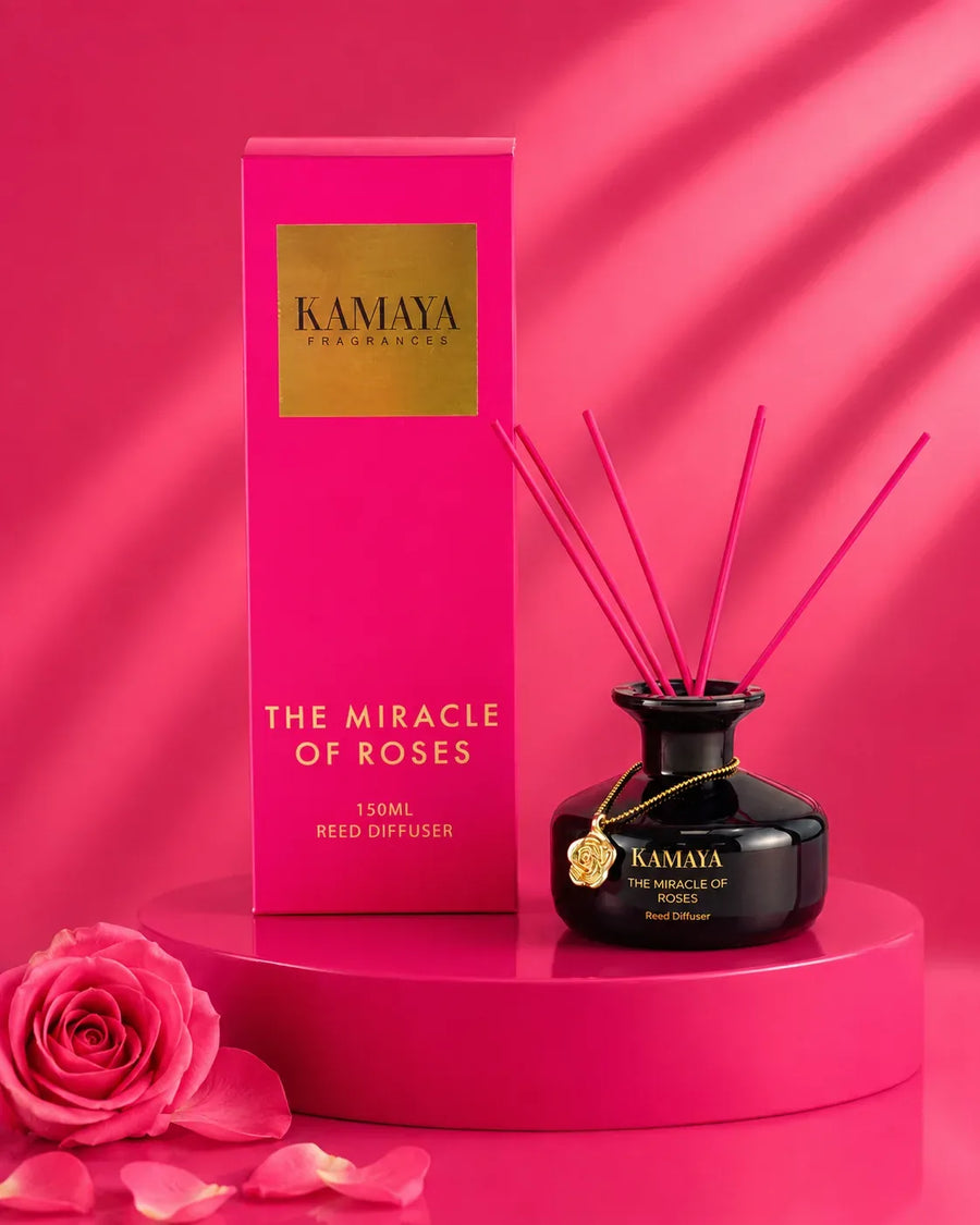The Miracle of Roses Reed Diffuser — studio
