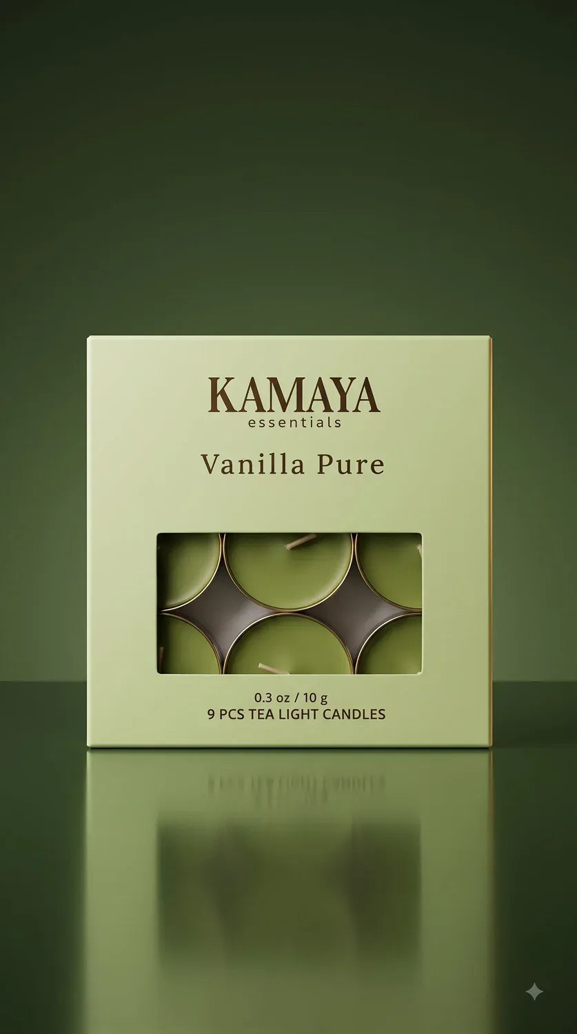 Vanilla Pure Tea Lights — studio