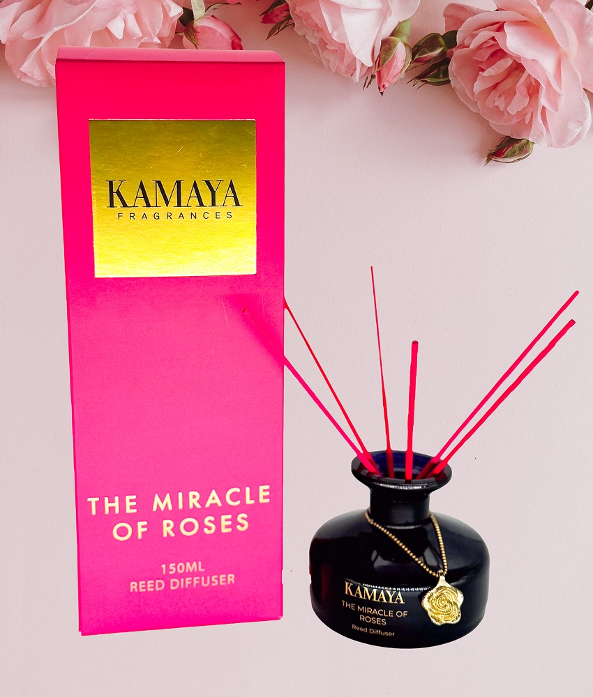 150 ml Reed diffuser with metal charm+ refill with two sets of reeds