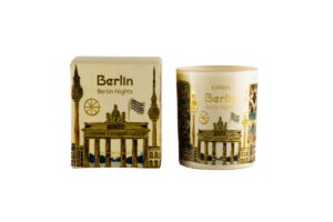 Berlin skyline 400 gms scented candle with 3 wicks