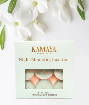 9 pack with 10 gms tea lights in color box