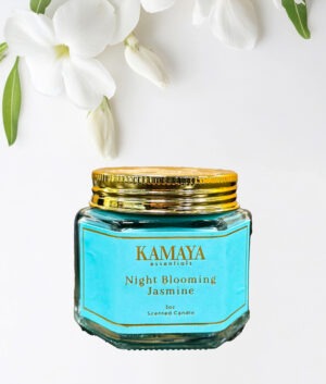 3oz HEXA JAR CANDLE WITH GOLD LID