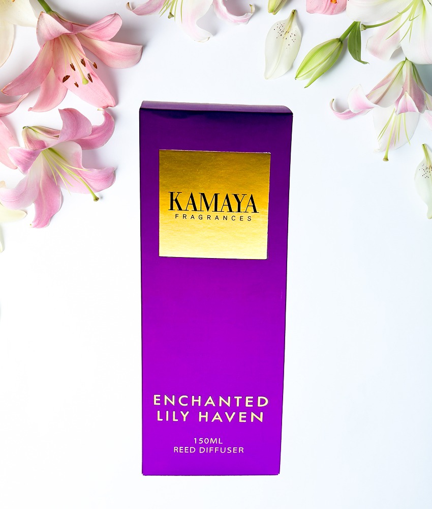 150 ml Reed diffuser with metal charm+ refill with two sets of reeds - Image 2