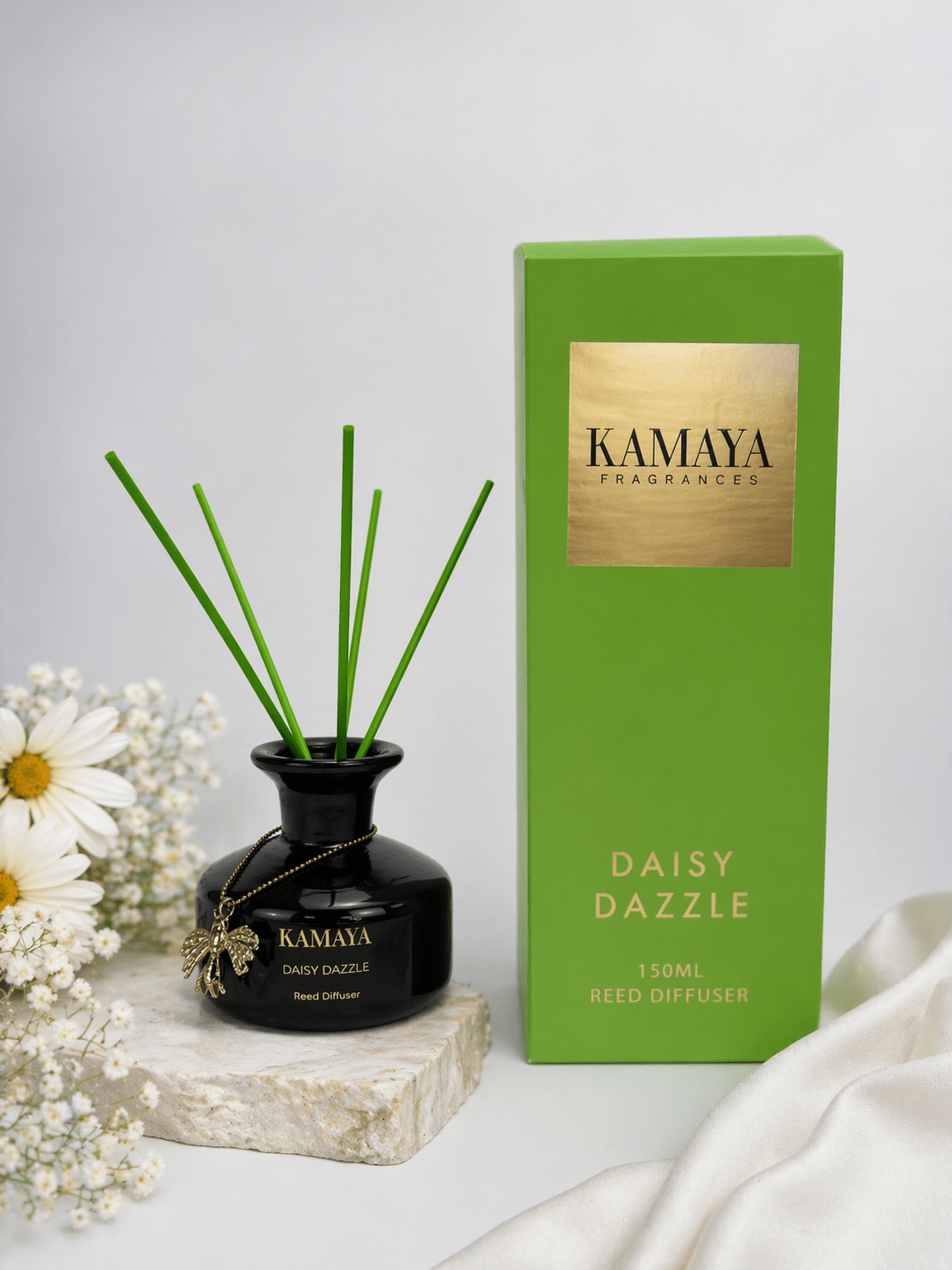 150 ml Reed diffuser with metal charm+ refill with two sets of reeds